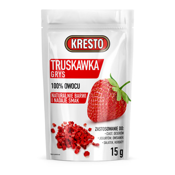 Kresto Truskawka liofilizowana grys 15 g
