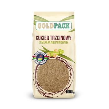 Gold Pack Cukier trzcinowy 1 kg