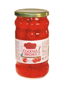 IL Conte Czereśnie koktajlowe z ogonkiem 750 g