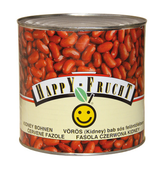 Happy Frucht Fasola Czerwona Kidney w zalewie 2500 g