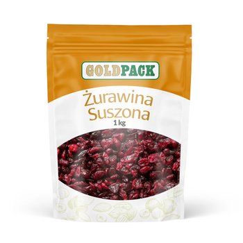 GoldPack żurawina suszona 1kg