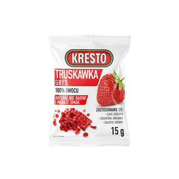 Kresto Truskawka liofilizowana grys 15 g