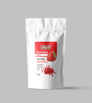 Kresto Truskawka liofilizowana grys 50 g
