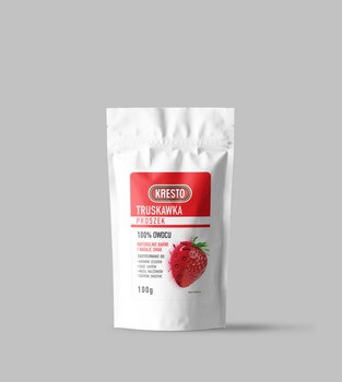 Kresto Truskawka liofilizowana proszek 100 g