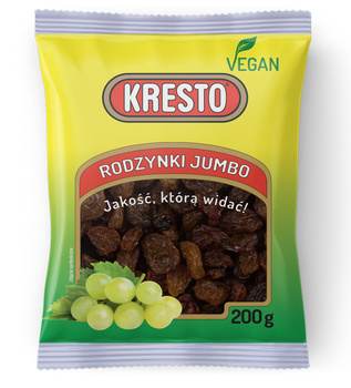 Kresto Rodzynki Jumbo 200 g