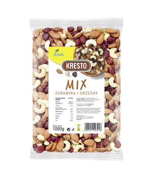Kresto Mix Żurawina i orzechy 1 kg