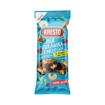 Kresto Mix Żurawina i orzechy 35 g