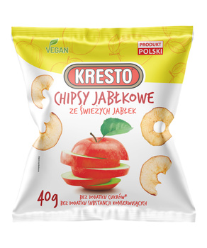 Kresto Chipsy jabłkowe 40 g