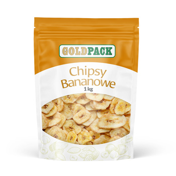 GoldPack chipsy bananowe 1000g