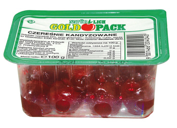 Gold Pack Czereśnie kandyzowane 100 g