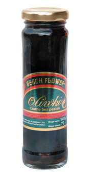 Beach Flower Oliwki czarne bez pestki 140 g